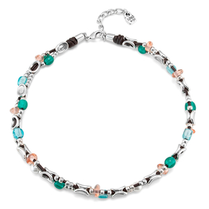 Ожерелье COL1827 "CHARMING " Сер. цв.