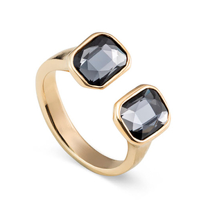 Кольцо ANI0768 "Closing doors" L Зол.цв.