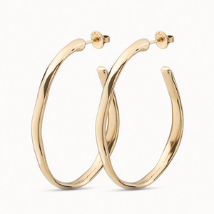 Серьги UNOde50 PEN0419 "Оммм&hellip;" Золотой цвет